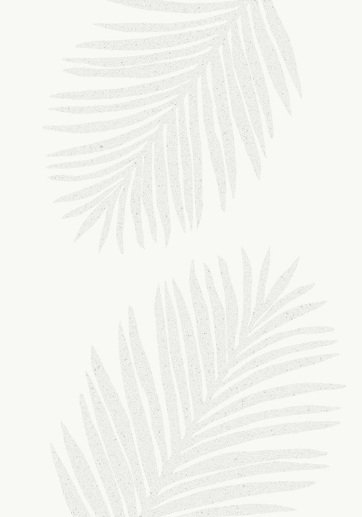 Picture of PALM LEAF 13 GRAY PATTERN