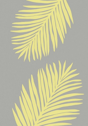 Picture of PALM LEAF 01 YELLOW