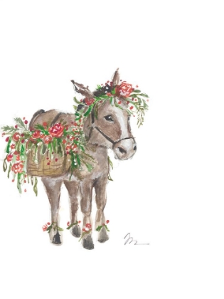 Picture of CHRISTMAS DONKEY II