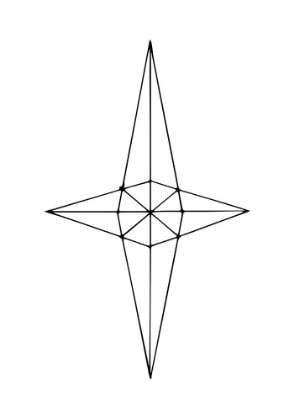 Picture of GRID STAR WHITE