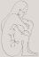 Picture of WOMAN LINES BLACK