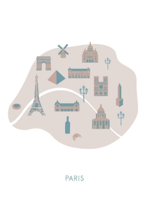 Picture of PARIS MAP