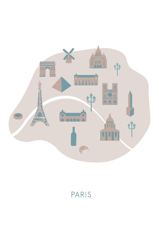 Picture of PARIS MAP