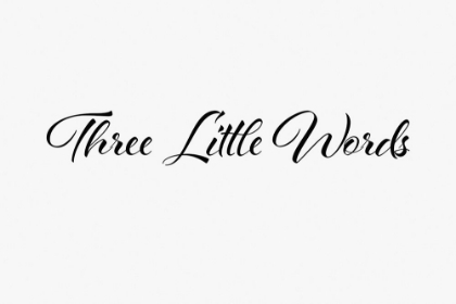 Picture of THREE LITTLE WORDS