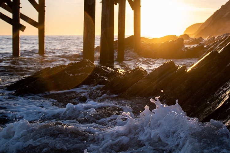 Picture of COAST AT SUNSET