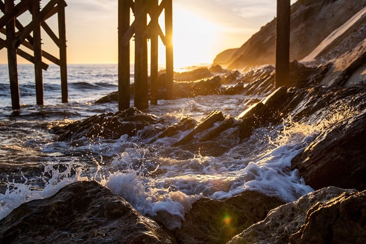 Picture of COAST AT SUNSET