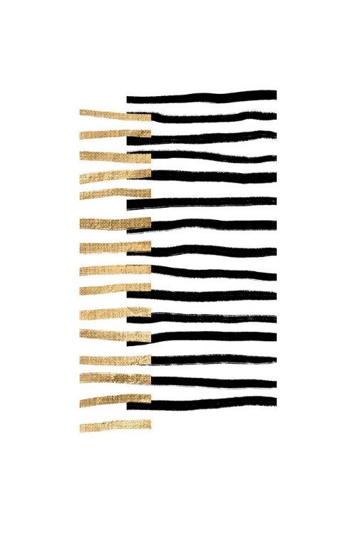 Picture of GOLD ON BLACK LINES