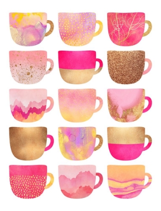 Picture of PRETTY PINK COFFEE CUPS