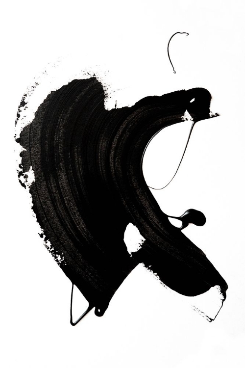 Picture of BLACK ABSTRACT STROKE