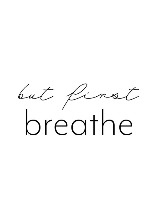 Picture of BUT FIRST BREATHE