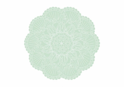 Picture of ABSTRACT GREEN MANDALA