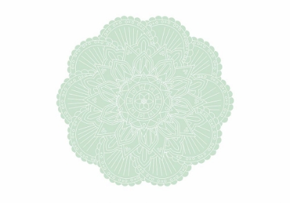 Picture of ABSTRACT GREEN MANDALA