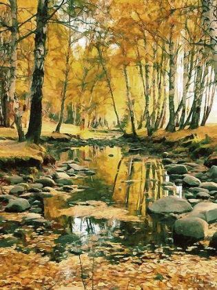 Picture of RIVER IN THE FOREST II