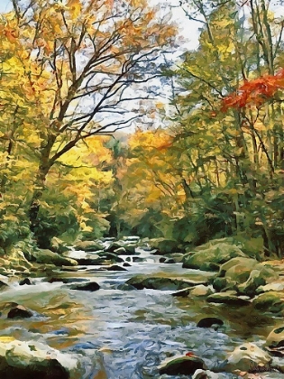 Picture of RIVER IN THE FOREST III