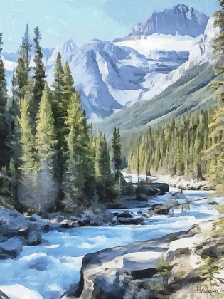 Picture of RIVER IN THE MOUNTAINS III
