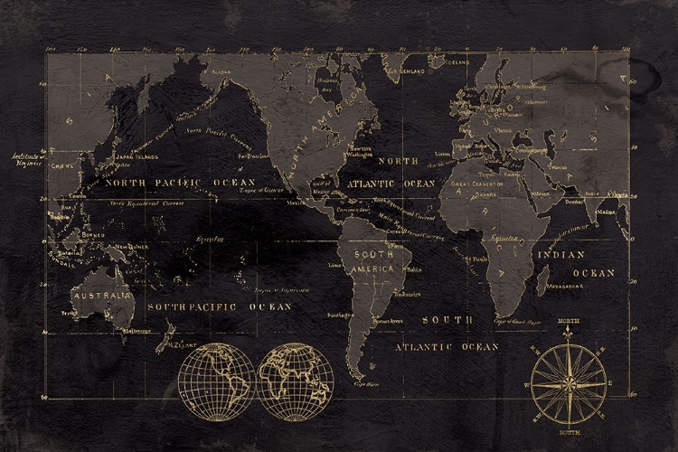 Picture of BLACK GOLD MAP