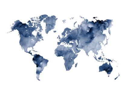Picture of INDIGO WORLD MAP