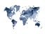 Picture of INDIGO WORLD MAP