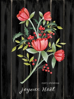 Picture of MERRY CHRISTMAS FLORAL