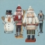 Picture of SKIER NUTCRACKERS