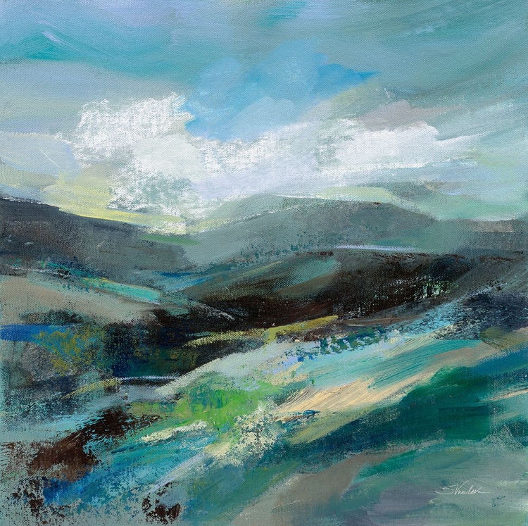 Picture of TURQUOISE SLOPES II