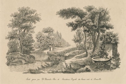 Picture of FRENCH PARK ETCHING III