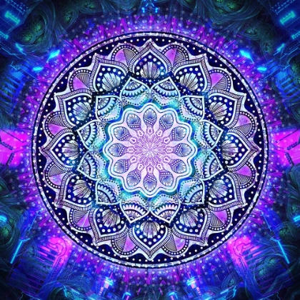 Picture of FLOWER BLOOM MANDALA