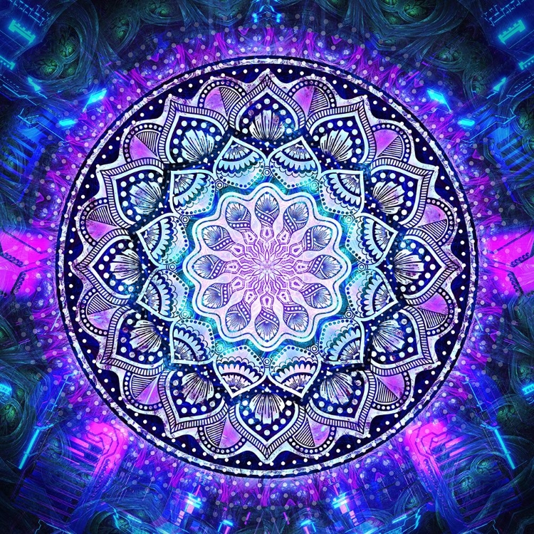 Picture of FLOWER BLOOM MANDALA