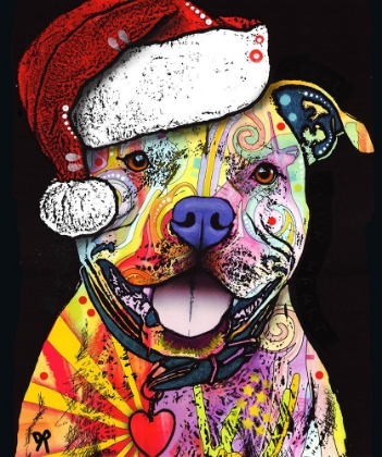 Picture of BEWARE OF PIT BULLS CHRISTMAS EDITION