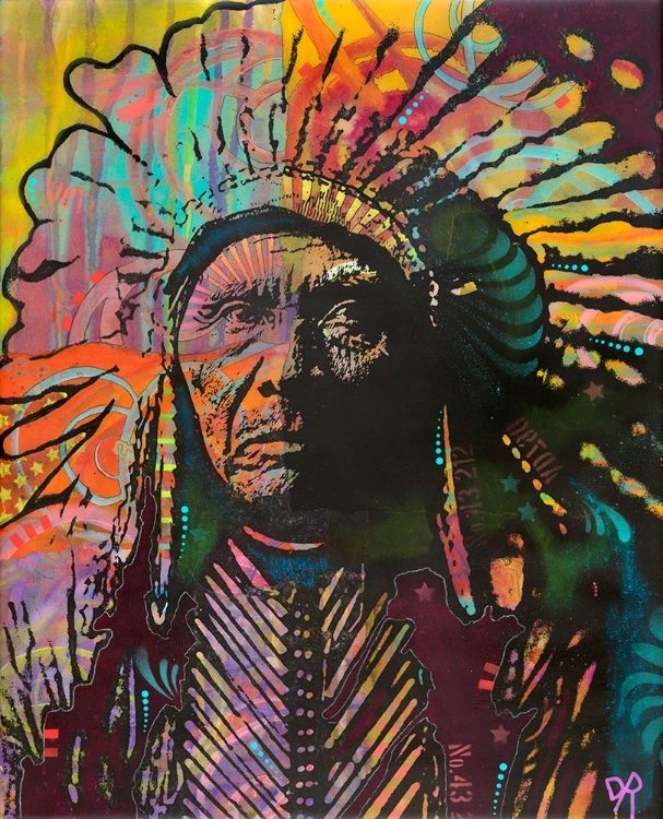 Picture of NATIVE AMERICAN IV