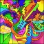 Picture of POP ART GUITAR DRUM