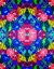 Picture of POP ART FLOWERS KALEIDOSCOPE