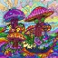 Picture of POP-ART-MUSHROOMS