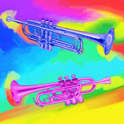 Picture of POP-ART-TRUMPETS