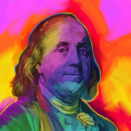 Picture of BEN FRANKLIN POP ART