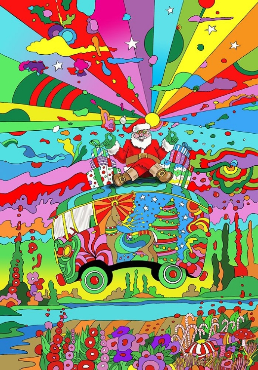 Picture of SANTA HIPPIE BUS