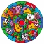 Picture of CIRCLE FLOWERS 6203