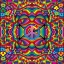 Picture of SWIRLS PEACE SIGN PATTERN