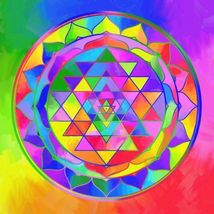 Picture of SACRED GEO SRI YANTRA