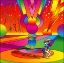 Picture of UMBRELLA PRANCER SPHERES LANDSCAPE