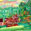 Picture of 3 COTTAGES LANDSCAPE