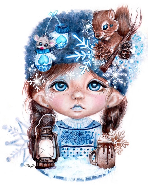 Picture of SNOWY SARAPHINA -  WINTER MUNCHKINZ ELF