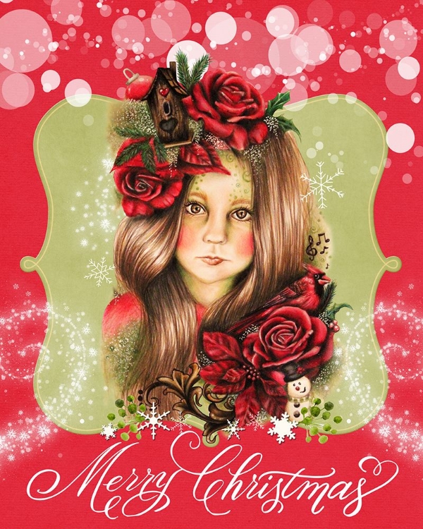 Picture of MERRY PIXIE BLOSSOM - MERRY CHRISTMAS