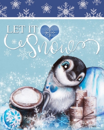 Picture of WINTER PENGUIN - LET IT SNOW