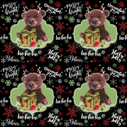 Picture of CHRISTMAS PATTERN - BRUNO BEAR