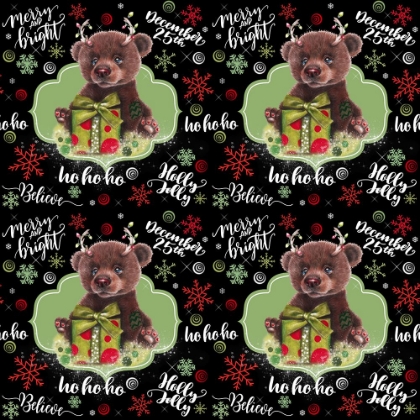 Picture of CHRISTMAS PATTERN - BRUNO BEAR