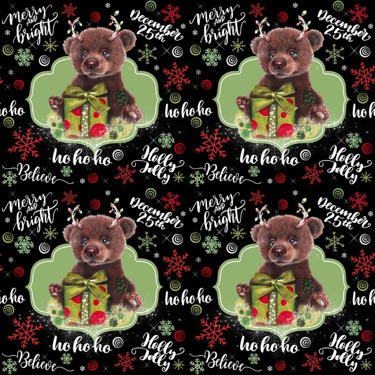 Picture of CHRISTMAS PATTERN - BRUNO BEAR