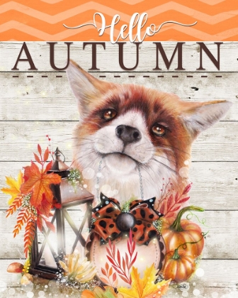 Picture of HELLO AUTUMN  - AUTUMN GREETINGS FOX