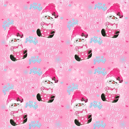 Picture of PINK SNOWMAN PATTERN