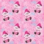 Picture of PINK SNOWMAN PATTERN